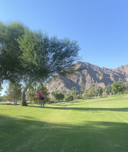 Golfing in Palm Springs California Vacation