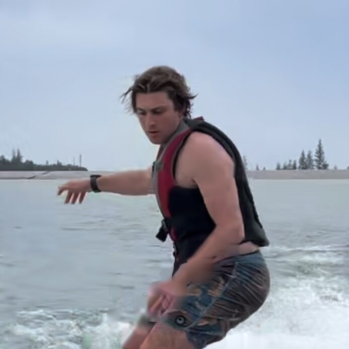 joshua lake surfing!