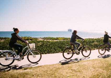 Santa Barbara Bike Rental with Views of the American Riviera and Harbor