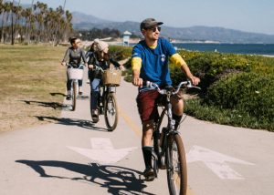 Santa Barbara Electric Bike Tour with Views of East Beach and Islands