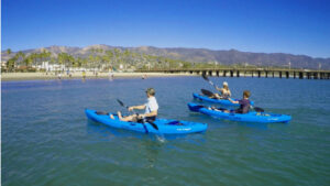 kayak tour returning