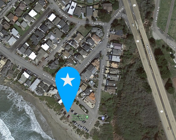 surf camp location in cayucos
