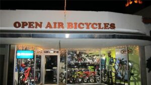 Bike shop that is located in the heart of downtown Santa Barbara